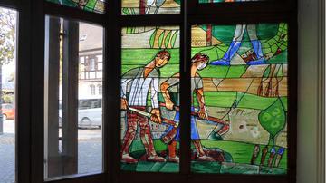 Glasgestaltung (Detail)