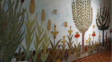 Phantasielandschaft und Lebensbaum