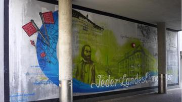 Ständehaus Graffiti